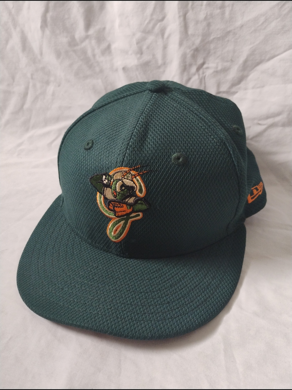 Greensboro Grasshoppers Minor League Baseball Official Hat Fitted Size 7 1/4